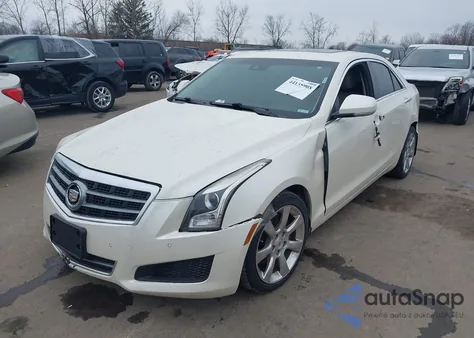2014 Cadillac Ats Luxury из США, поврежденный, VIN 1G6AH5SXXE0148980